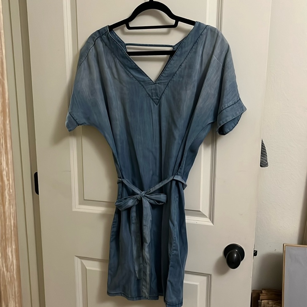 Fashionable denim dress